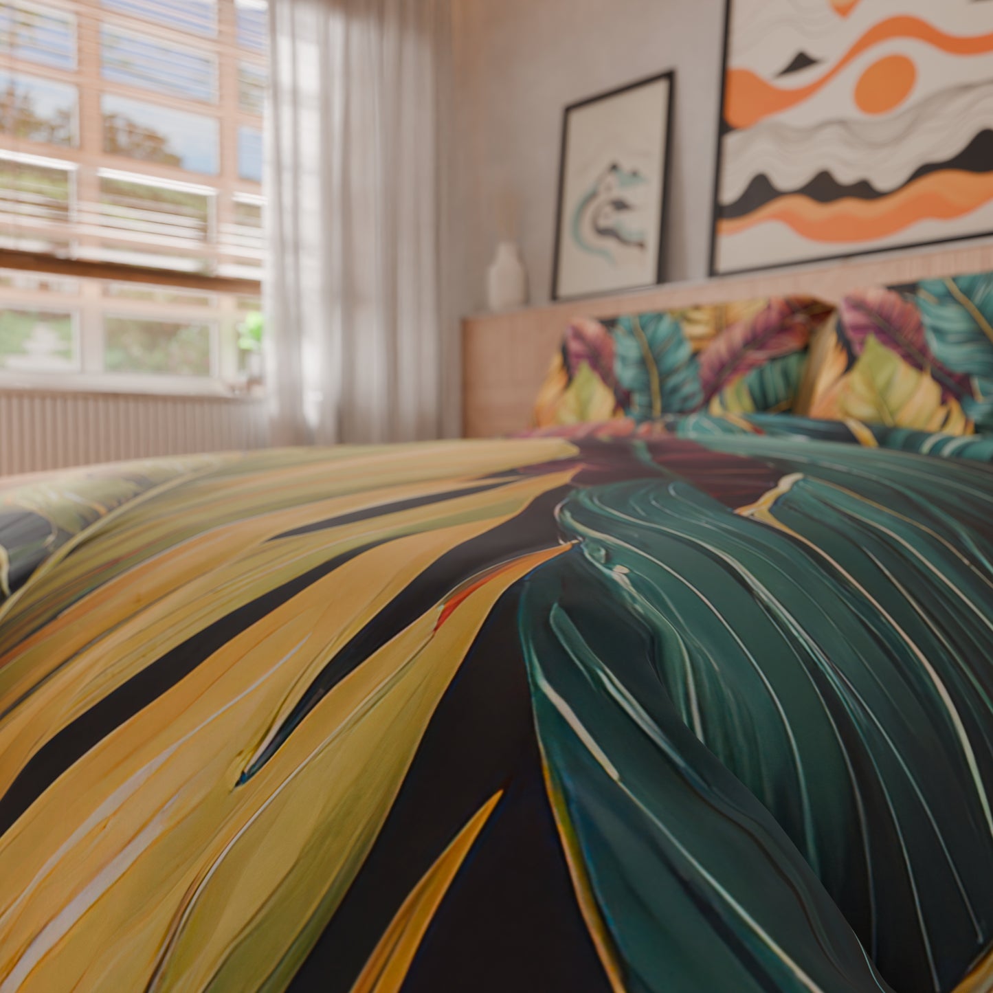 Copripiumino Matrimoniale, Singolo, Una Piazza e Mezza, Floreale 04-199