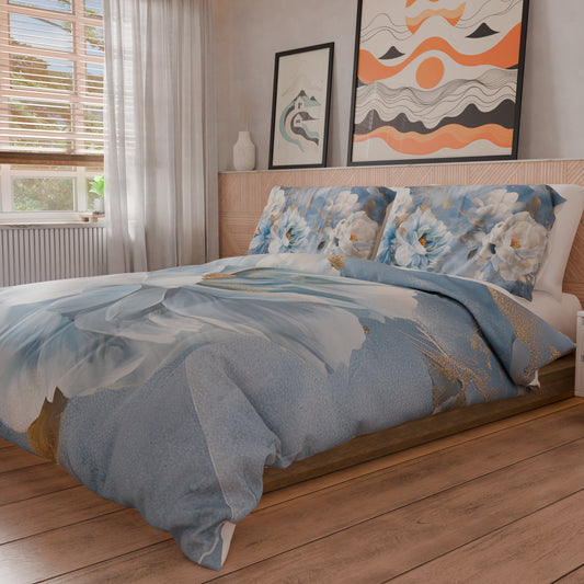 Housse de couette double, simple, une place et demie, florale F13