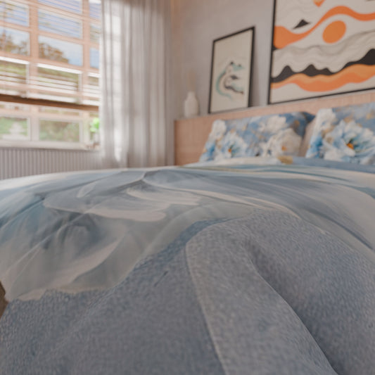 Housse de couette double, simple, une place et demie, florale F13
