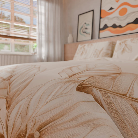 Housse de couette double, simple, une place et demie, florale F150