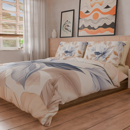 Housse de couette double, simple, une place et demie, florale F164