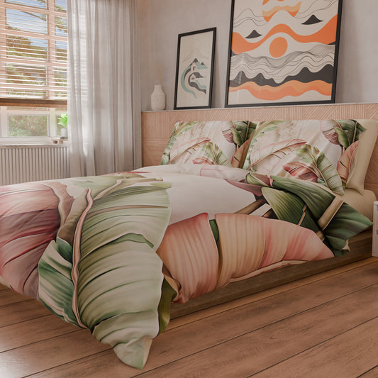 Housse de couette double, simple, une place et demie, florale F191