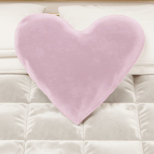 Coussin Décoratif Cœur Rose