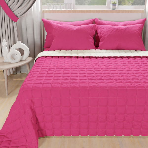 Double Face Mud Dove Gray Spring Autumn Bedspread Quilt