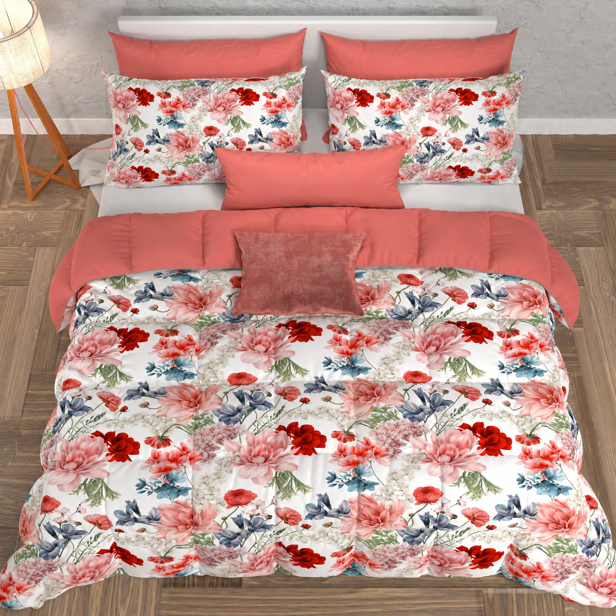 Duvet, Double, Single, Square and Half Quilt, Floral 19 00