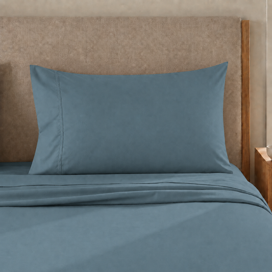 Draps Percale, Draps Double en Coton Avion