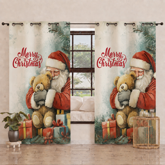 Tenda Arredo da Interno a Pannelli con Anelli 25 Xmas 12