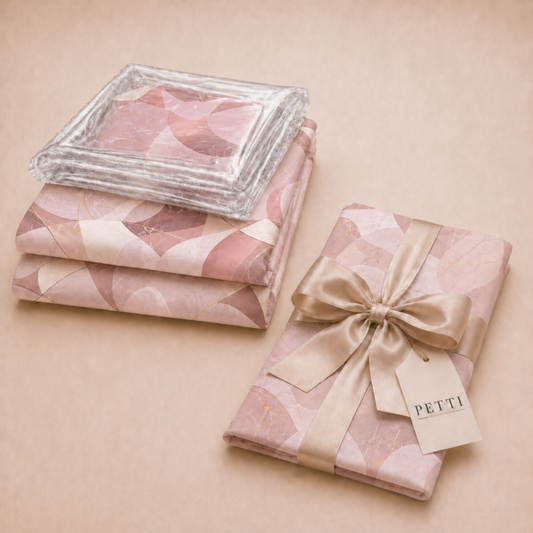Promo Cucina Geo Cerchio Rosa Tovaglia in Stampa Digitale + Tovaglia Trasparente + Runner in Omaggio