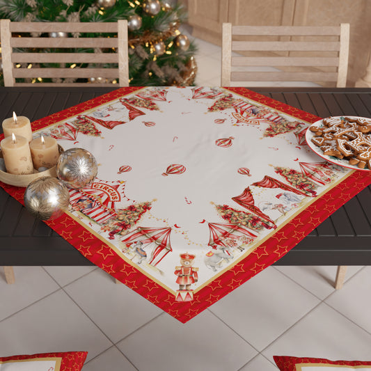 Centre de Table de Noël pour Cuisine en Impression Numérique Cirque