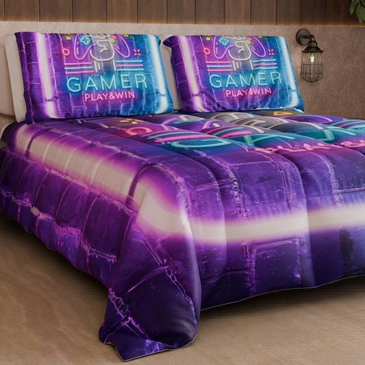 Duvet, Double, Single, Square and Half Quilt, Gamer