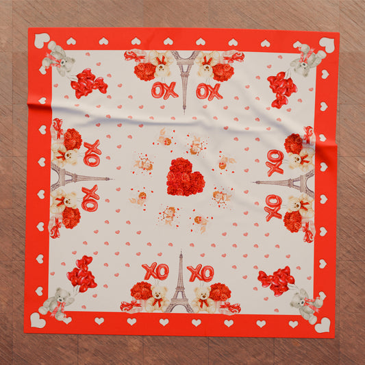 Centre de table Saint-Valentin pour cuisine en impression numérique Amour