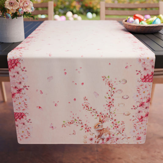Chemin de table de Pâques, Nappe chemin de table de Pâques, Chemin de cuisine Fleur de Cerisier