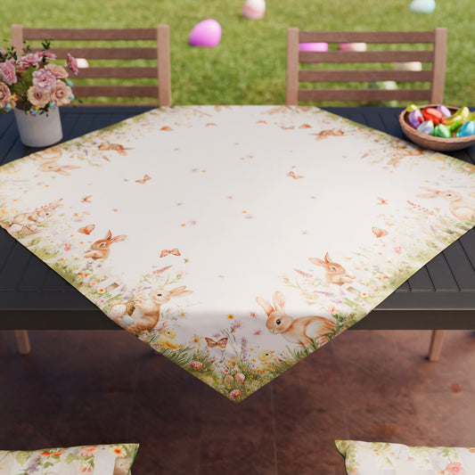 Centre de table de Pâques pour cuisine en impression numérique Jardin