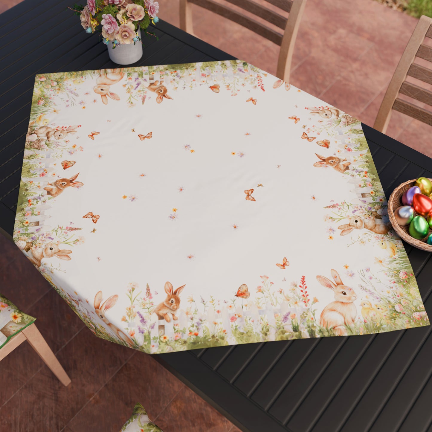 Centrotavola Pasqua per Cucina in Stampa Digitale Garden