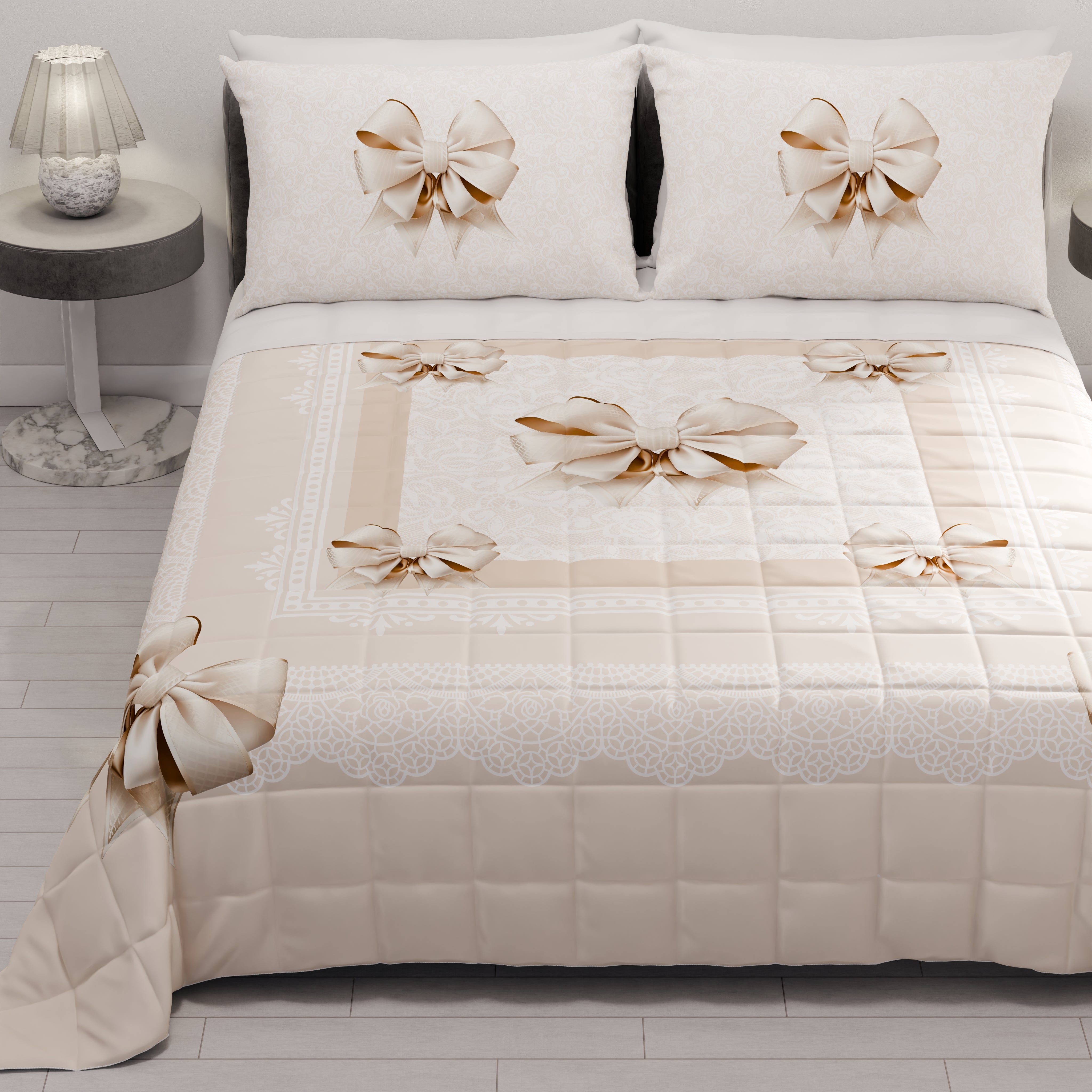 CALEFFI ELEGANTE COPRILETTO MATRIMONIALE GLORIA IN COTONE COLORE BIANCO ALTA QUALITA CALEFFI ELEGANTE COPRILETTO MATRIMONIALE GLORIA IN COTONE COLORE BIANCO ALTA QUALITA