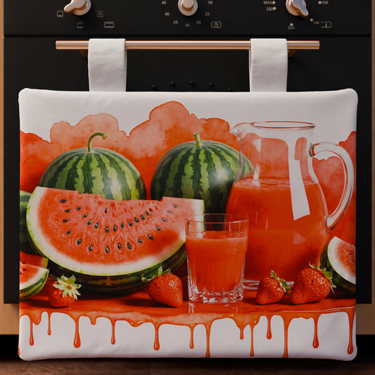 Housse de Four pour Cuisine en Impression Numérique Fruit - Melon et Fraise