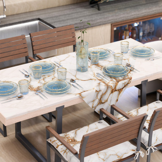 Centre de Table Moderne Effet Marbre Marblice