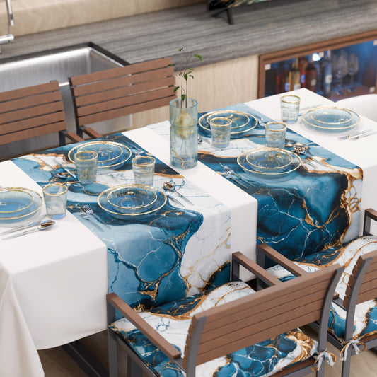 Chemin de Table Moderne Effet Marbre Oceaglint