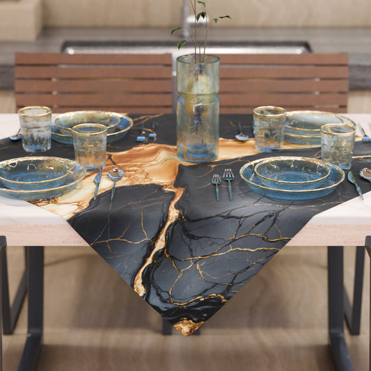 Centre de Table Moderne Effet Marbre Onyxlite
