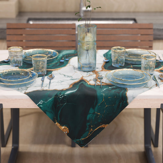 Centre de Table Moderne Effet Marbre Tealgem