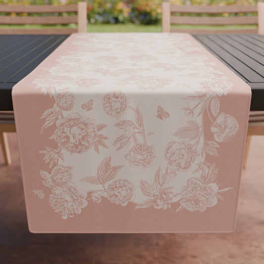 Chemin de Table, Nappe Chemin, Chemin de Cuisine Pivoines Poudre