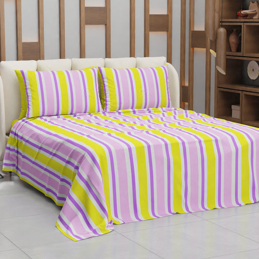 Copriletto Estivo, Coperta Leggera, con Federe Mille Righe 21