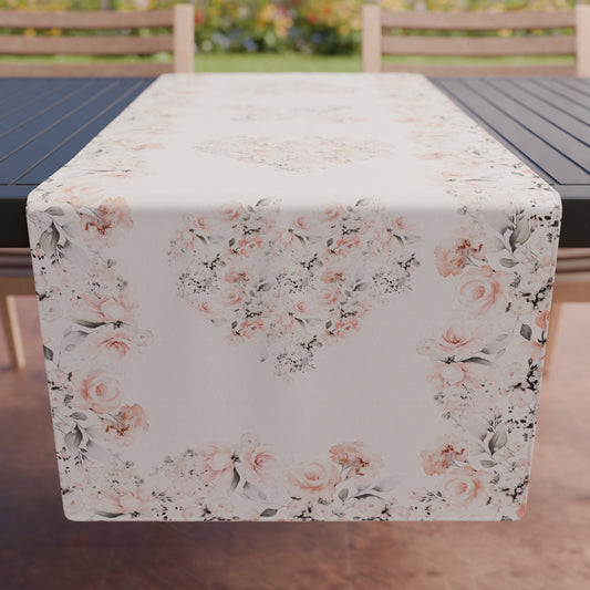 Chemin de table, Nappe chemin de table, Chemin de cuisine Florale-17