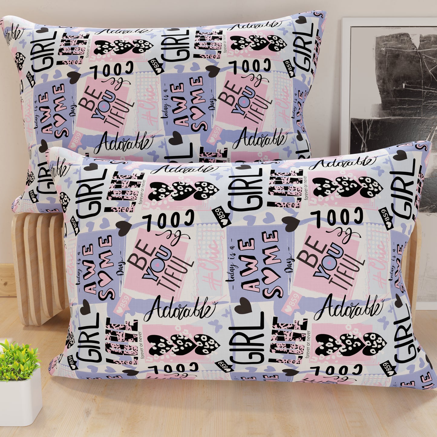 Federe Cuscini in Stampa Digitale, Girl Cool