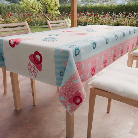 Nappe de table anti-taches, Protège-table de cuisine, Baby Shower