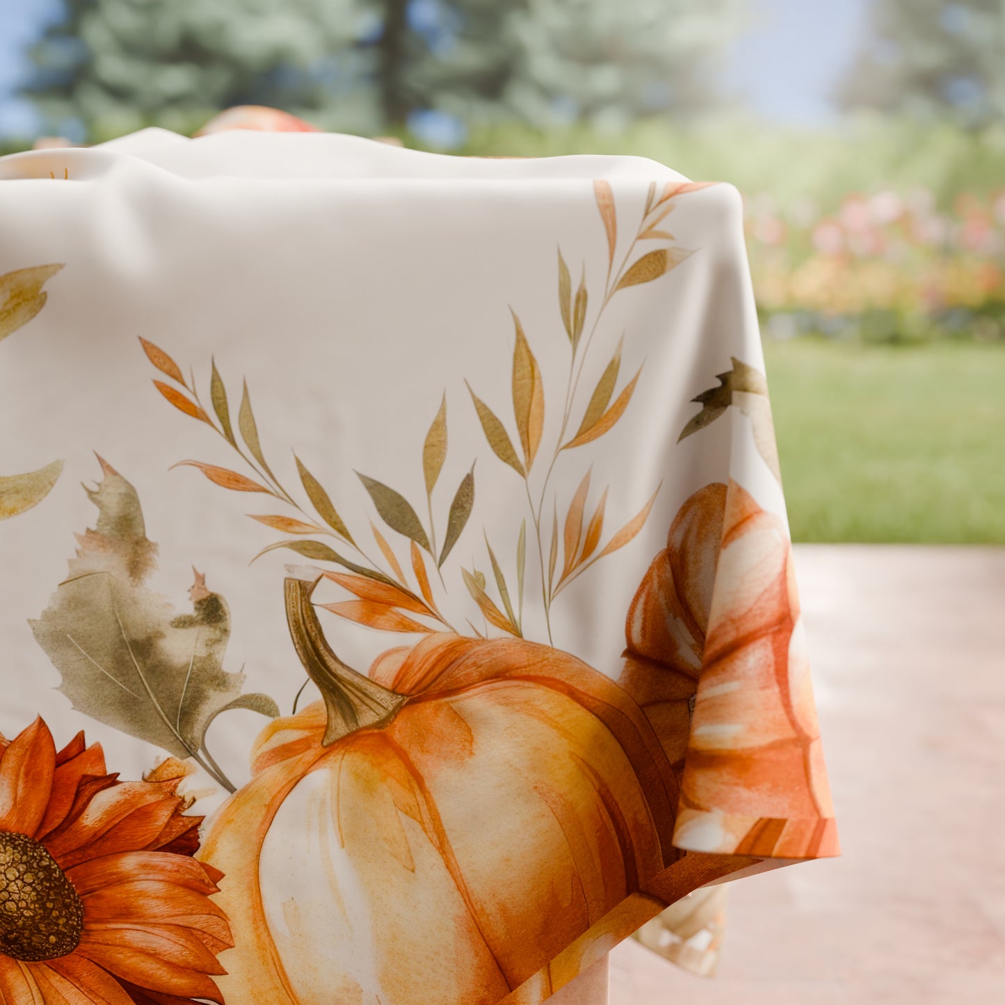 Tovaglia da tavola Antimacchia, Copritavolo da Cucina Pumpkin