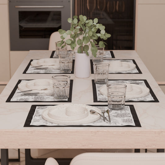Sets de table américains à impression numérique Animalier 02