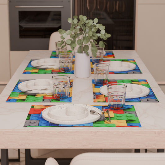 Sets de table américains en impression numérique Mattoncini