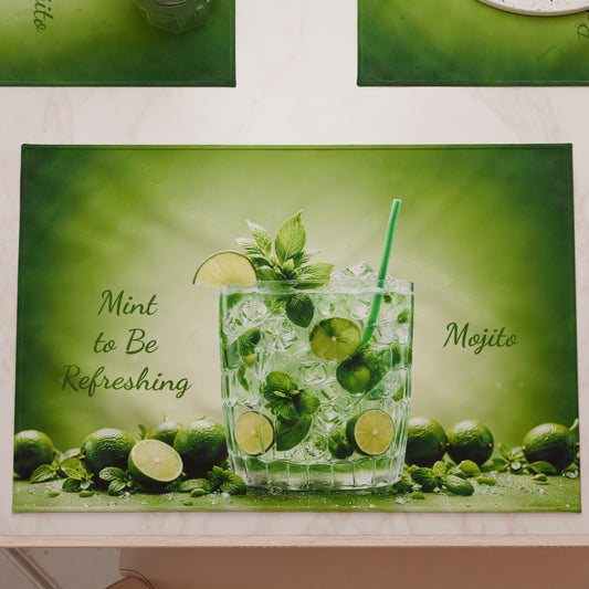 Sets de table américains en impression numérique Mojito