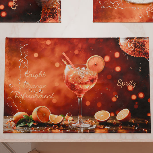 Sets de table américains en impression numérique Spritz