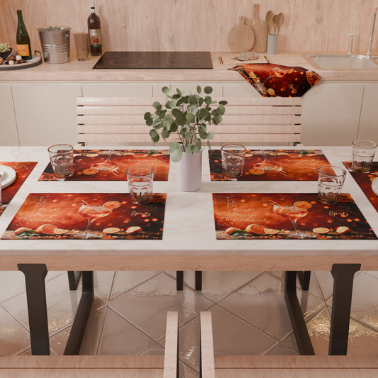 Sets de table américains en impression numérique Spritz
