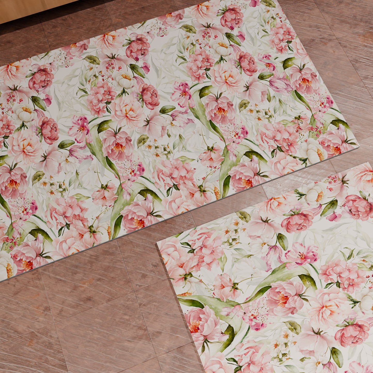 Tappeto Cucina Antiscivolo Passatoia Cucina lavabile, Cucina Shabby Pois