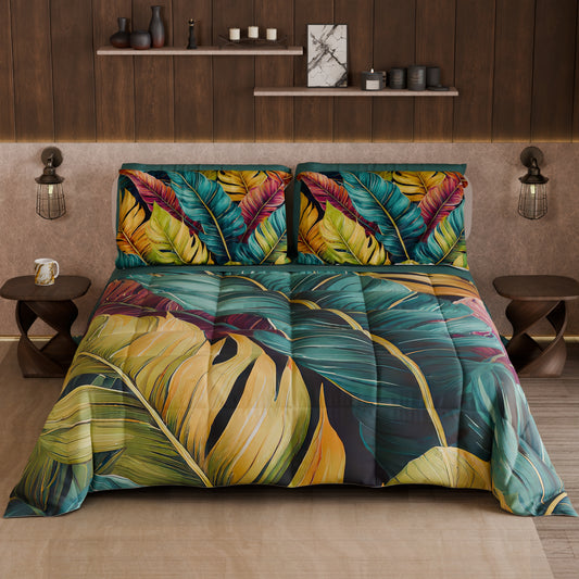 Couette, Edredon Double, Simple, 1 place et Demi Florale 04-199