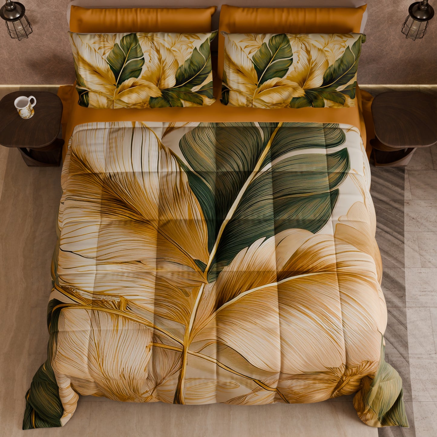 Piumone, Trapunta Matrimoniale, Singola, Piazza e Mezza Floreale 04-302