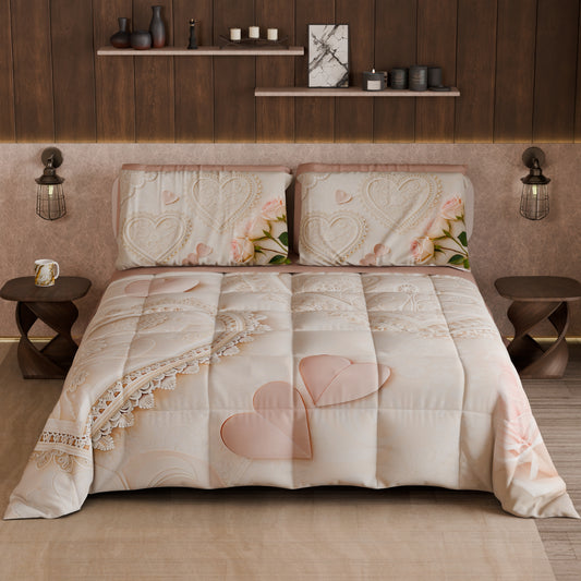 Couette, édredon double, simple, une place et demie shabby 319