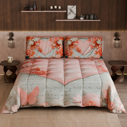Piumone, Trapunta Matrimoniale, Singola, Piazza e Mezza Shabby 335