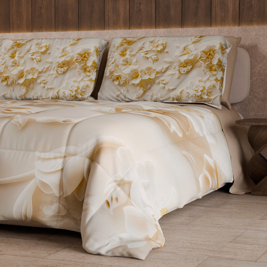 Couette, Edredon Double, Simple, 1 place et Demi Florale 06-10