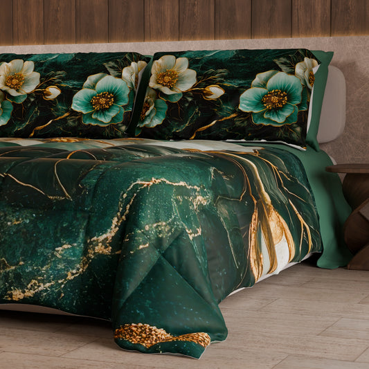 Couette, Couverture Double, Simple, Une Place et Demi Florale 06-19