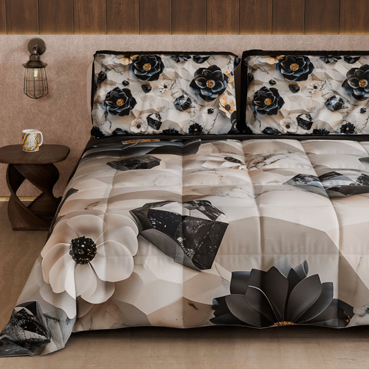 Couette, Edredon Double, Simple, 1 place et Demi Florale 06-7