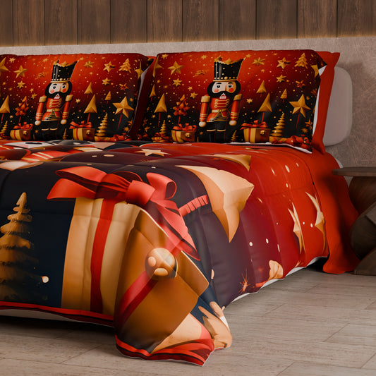 Couette double Noël, Simple, Une place et demie 25 Xmas 1