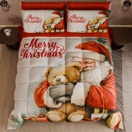 Couette double Noël, Simple, Une place et demie 25 Xmas 12