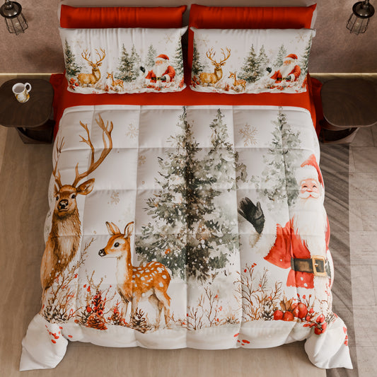 Couette Double Noël, Simple, Une Place et Demi 25 Xmas 17