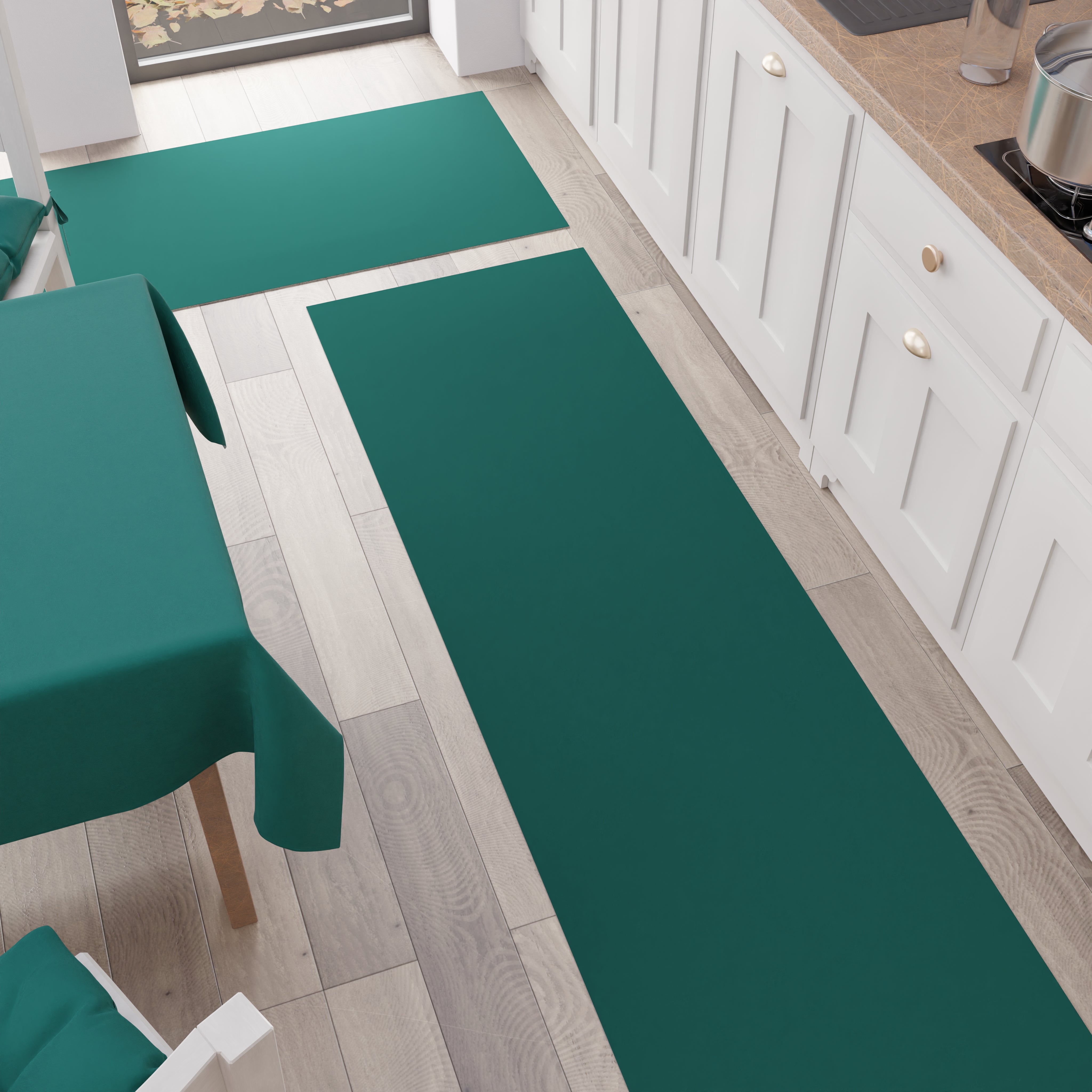 emmevi Tappeto Cucina Bordato Assorbente Tessitura Piatta Multiuso Bagno Camera Stile Bamboo 52X110 Grigio emmevi Tappeto Cucina Bordato Assorbente Tessitura Piatta Multiuso Bagno Camera Stile Bamboo 52X110 Grigio