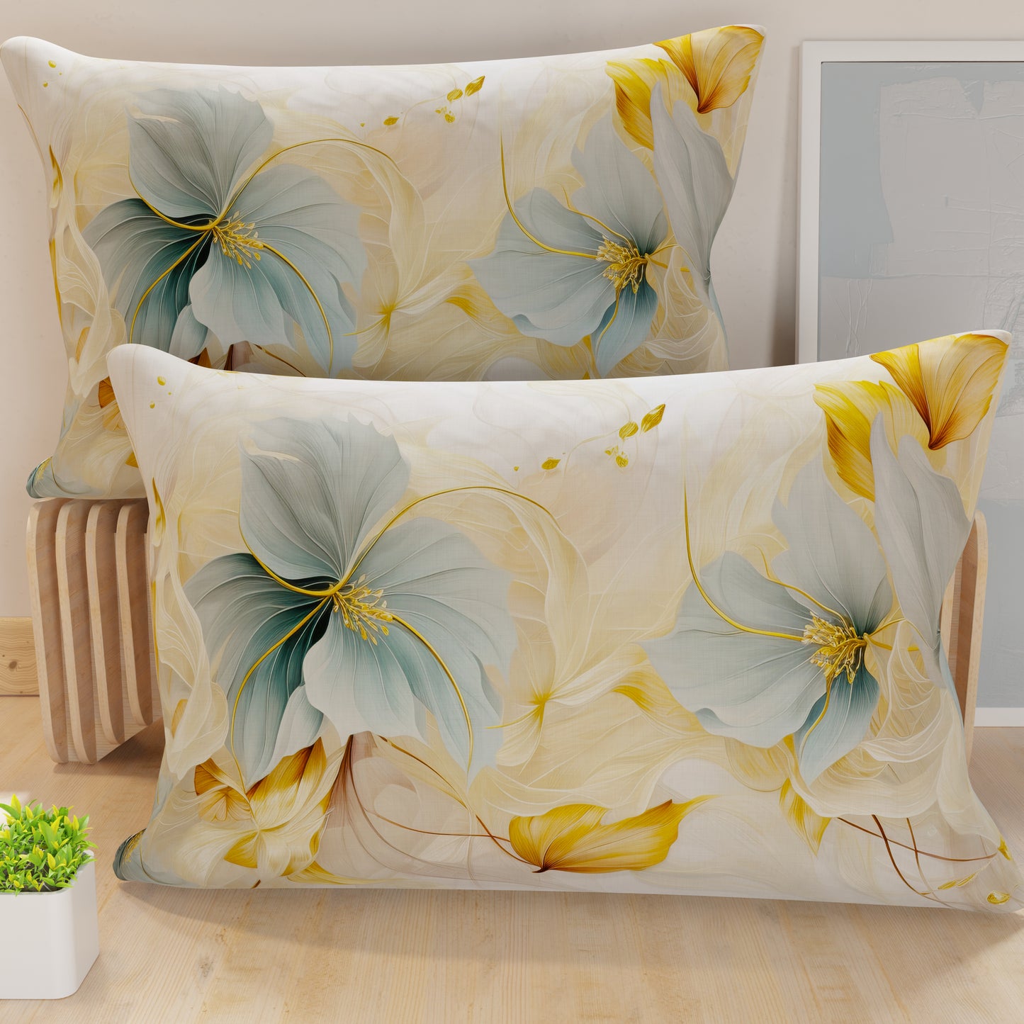 Federe Cuscini in Stampa Digitale, Marble Flower