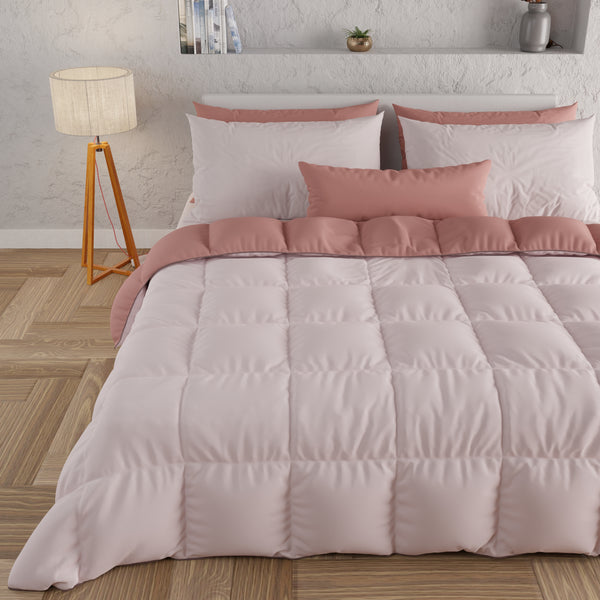 Couette Duvet Double, Simple, 1 place et demie, Poudre