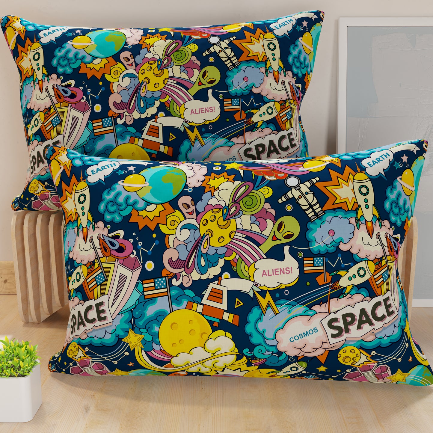 Federe Cuscini in Stampa Digitale, Space
